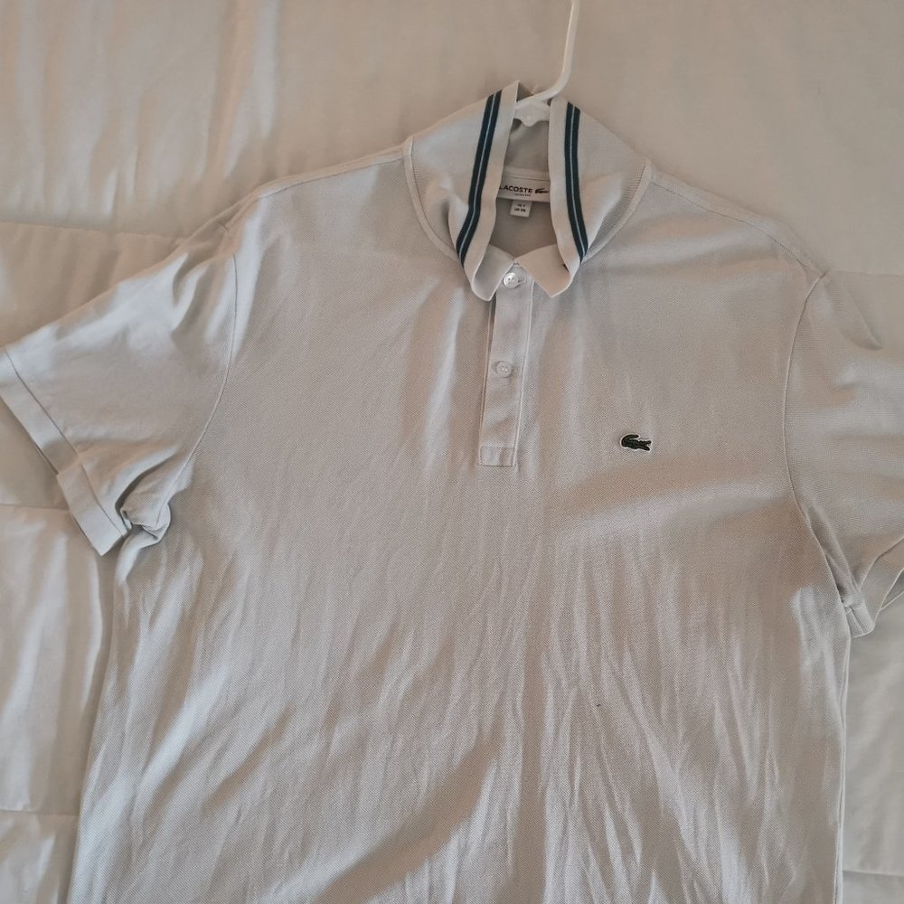 Men Lacoste Slim Fit Polo 2XL Size 7 France